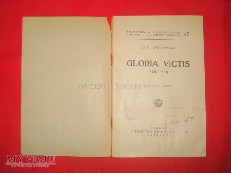 " Gloria Victis"- Eliza Orzeszkowa