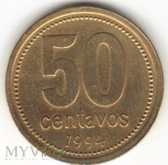 50 CENTAVOS 1994