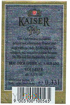 Duże zdjęcie kaiser pils
