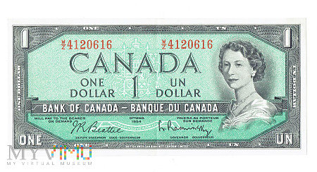 Kanada - 1 dolar 1954r.