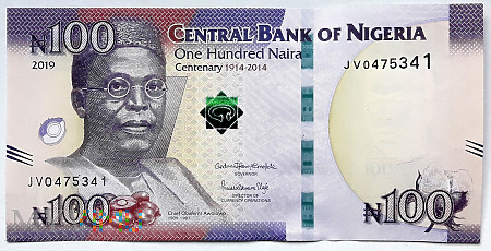 Nigeria 100 naira 2019