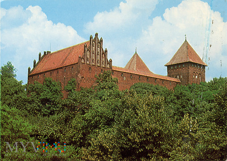 Nidzica - gotycki zamek z XIV w.
