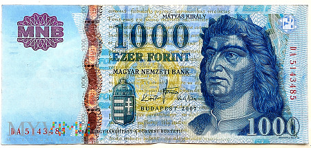Węgry 1000 forintów 2007