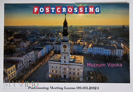 Postcrossing Meetup 9.03.2023 Leszno - Ratusz
