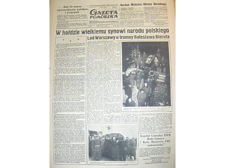 GAZETA POMORSKA nr.65 16.03.1956