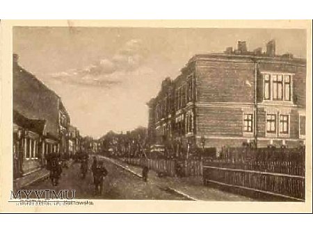 Stara pocztówka ul. Kutnoska