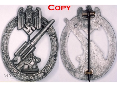 Duże zdjęcie Odznaka Artylerii Przeciwlotniczej Armii