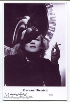 Duże zdjęcie Marlene Dietrich Swiftsure Postcards 17/9