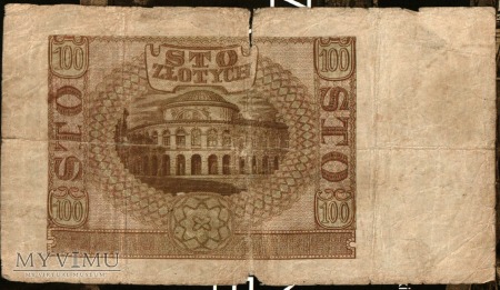100 złotych- 1940 - GG