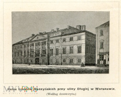Warszawa - Pałac Raczyńskich przy ul. Długiej
