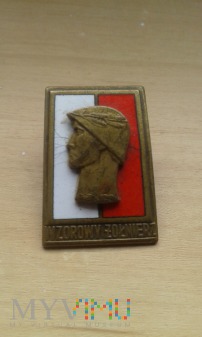 odznaka Wzorowy Żołnierz