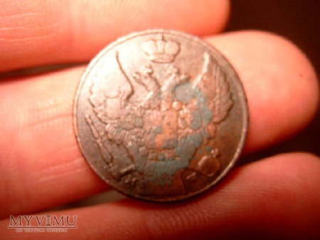 Moneta 3 grosze z 1839r.