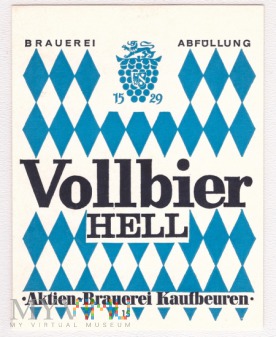 Niemcy, Vollbier Hell