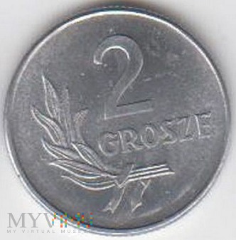 2 grosze - 1949 r. Polska