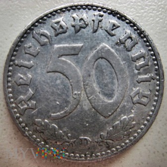 Duże zdjęcie 50 reichspfennig 1935 r. Niemcy (Trzecia Rzesza)
