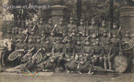 Orkiestra 10 Pułku Saperów. Przemyśl. 2.07.1922r.