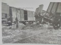 zniszczone wagony kolejowe 1939