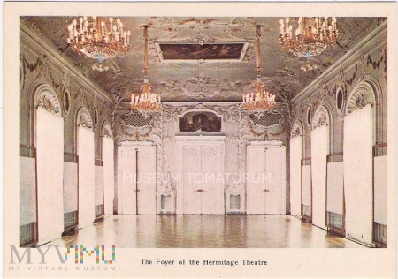 Duże zdjęcie Petersburg - Hermitage - Teatr Foyer - 1979