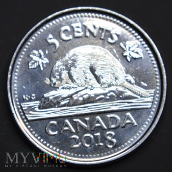 Duże zdjęcie Kanada / centy 5 / 2018