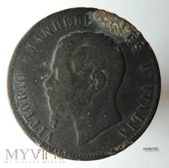 10 centesimi 1867 Wiktor Emanuel II H