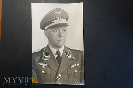 Duże zdjęcie Niemiecki oficer Luftwaffe