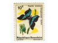 1965 Rwanda Papilio bromius Motyl znaczek