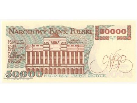 50000 złotych 1989 rok seria T