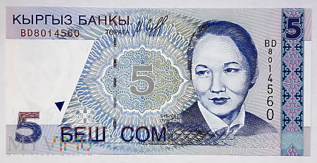 Kirgistan 5 som 1997