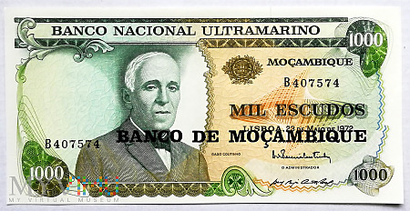 Mozambik 1000 escudos 1976