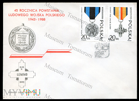 1988 - 45 Rocznica Powstania LWP