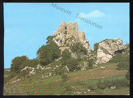 Jura - Bobolice - Zamek - lata 70-te XX w.