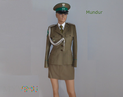 Duże zdjęcie Mundur galowy damski Straży Granicznej