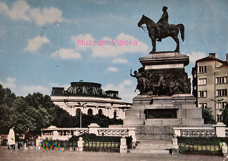 Bułgaria Sofia pomnik zwrócony na lewo (1964)