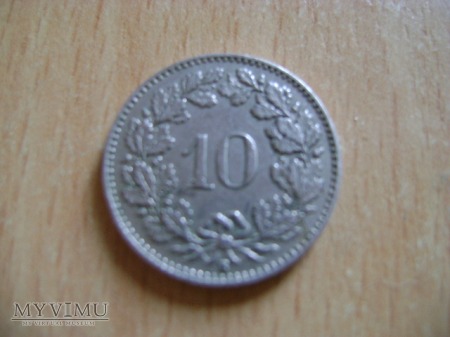 moneta szwajcarska 1944