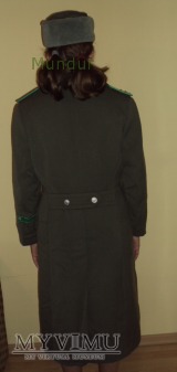 Grenztruppen DDR: Płaszcz zimowy kobiecy