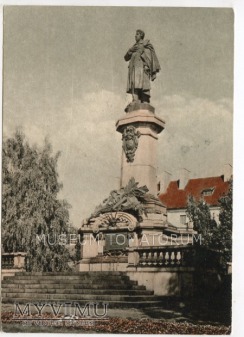 W-wa - pomnik Mickiewicza - 1965