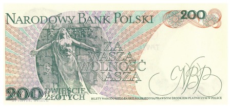 Polska - 200 złotych (1982)