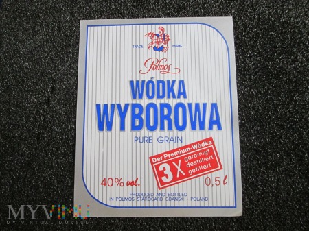 Wódka Wyborowa POLMOS Starogard Gdański