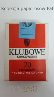 Papierosy Klubowe Krakowskie 20 szt. 1992 r.