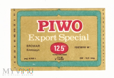 Piwo Export Special