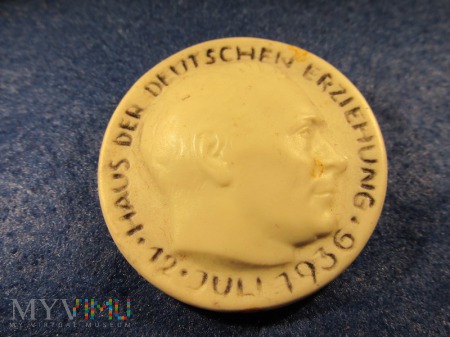 Medal porcelanowy-H.Schemm