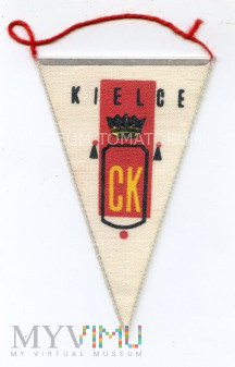 Duże zdjęcie Proporczyk Kielce - lata 60-te