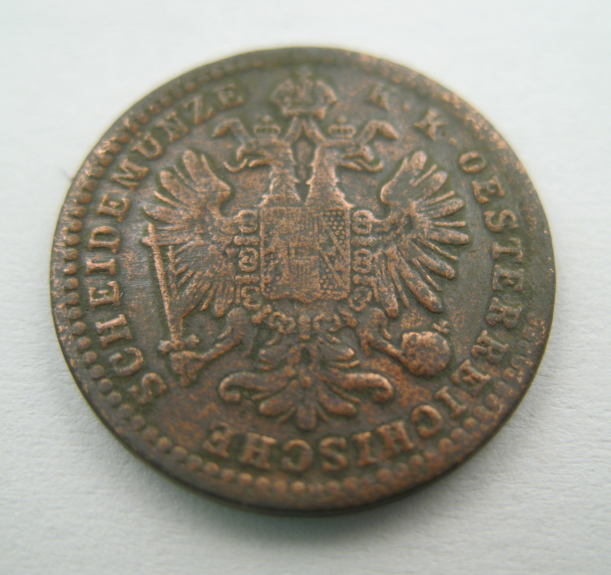 1 KREUZER - Austria (1860) W Tyfus Darek - Moje Zbiory W MyViMu.com