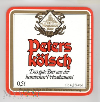 Monheimer Peters Kolsch