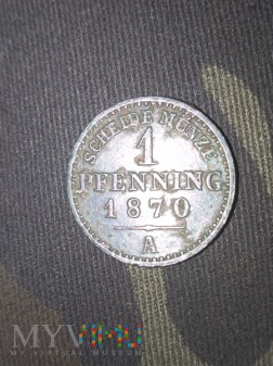 1 Pfenning 1870 rok