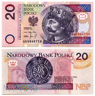 20 złotych 1994 (GN9946758)