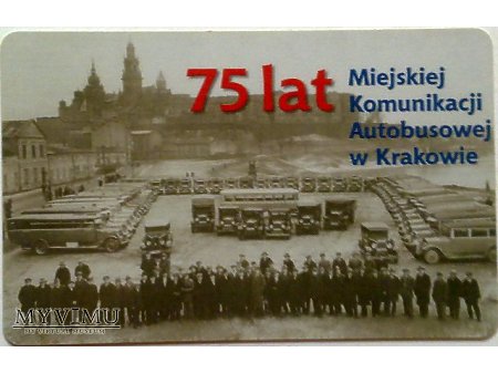 Duże zdjęcie Bilet MPK Kraków 28