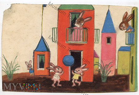Ilustracja bajki (?) - 1962