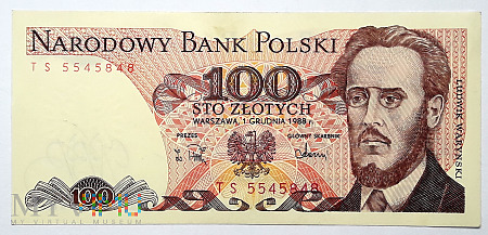 Polska 100 zł 1988