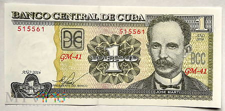 Kuba 1 peso 2016